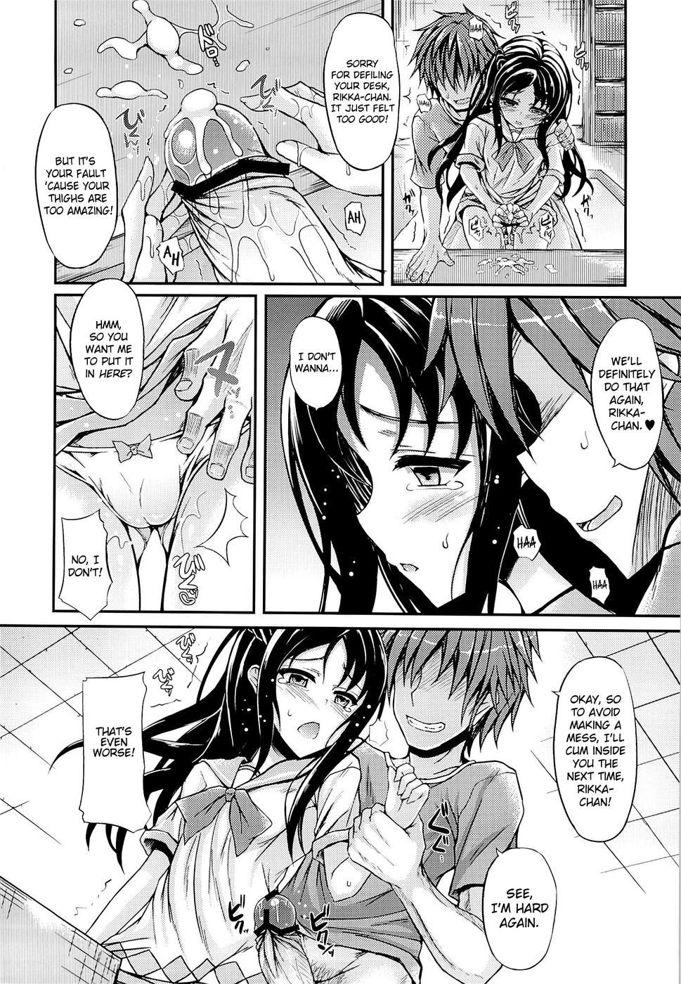 Hentai Manga Comic-Cute Rikka-Read-5